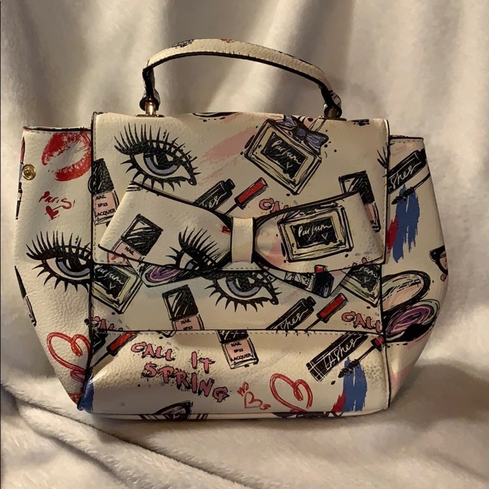 Satchel w/ Shoulder Strap by “Call it Spring” FUN!